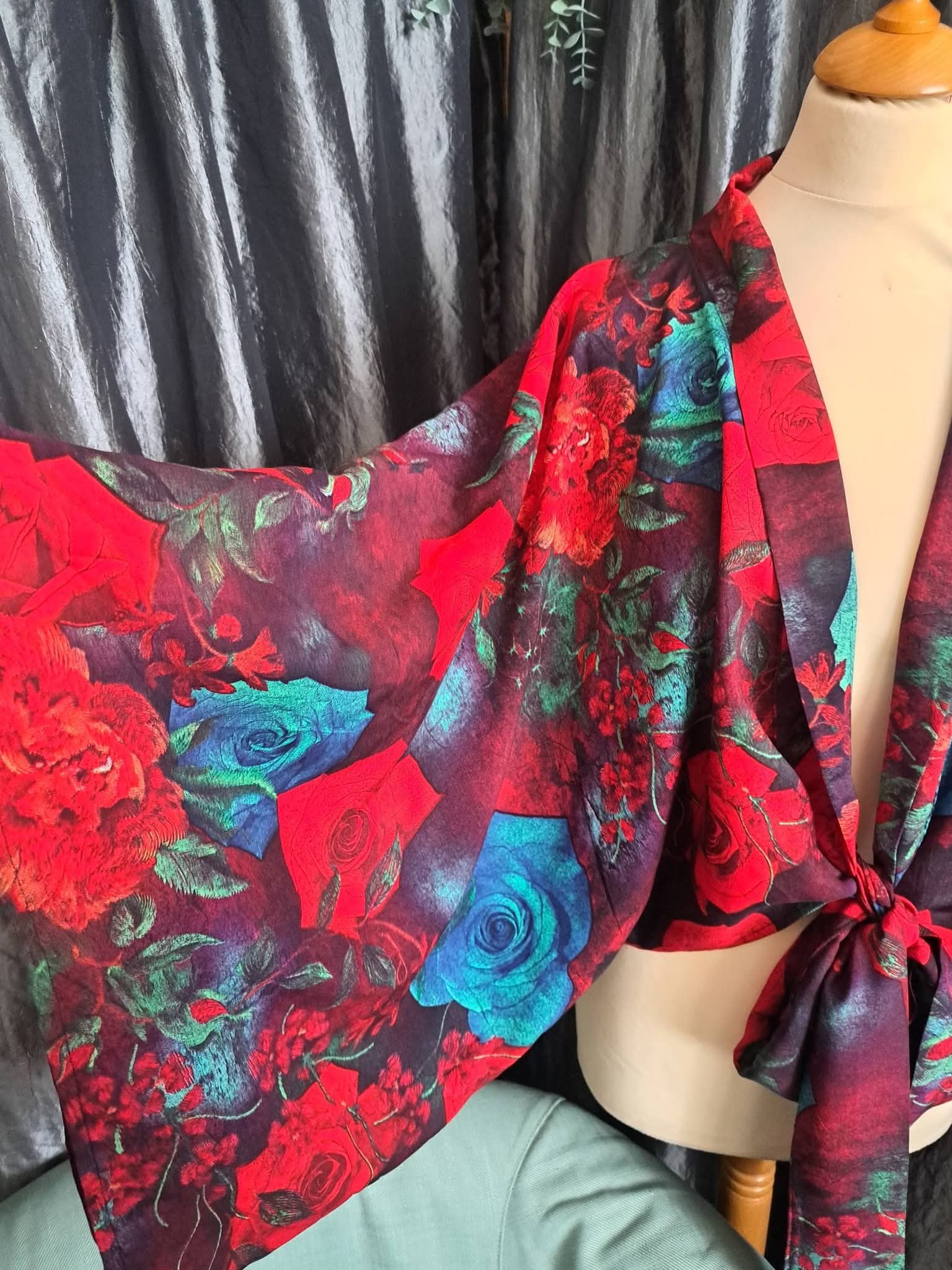 Mini-Kimono - Taille Unique - Rose nocturne – Image 3