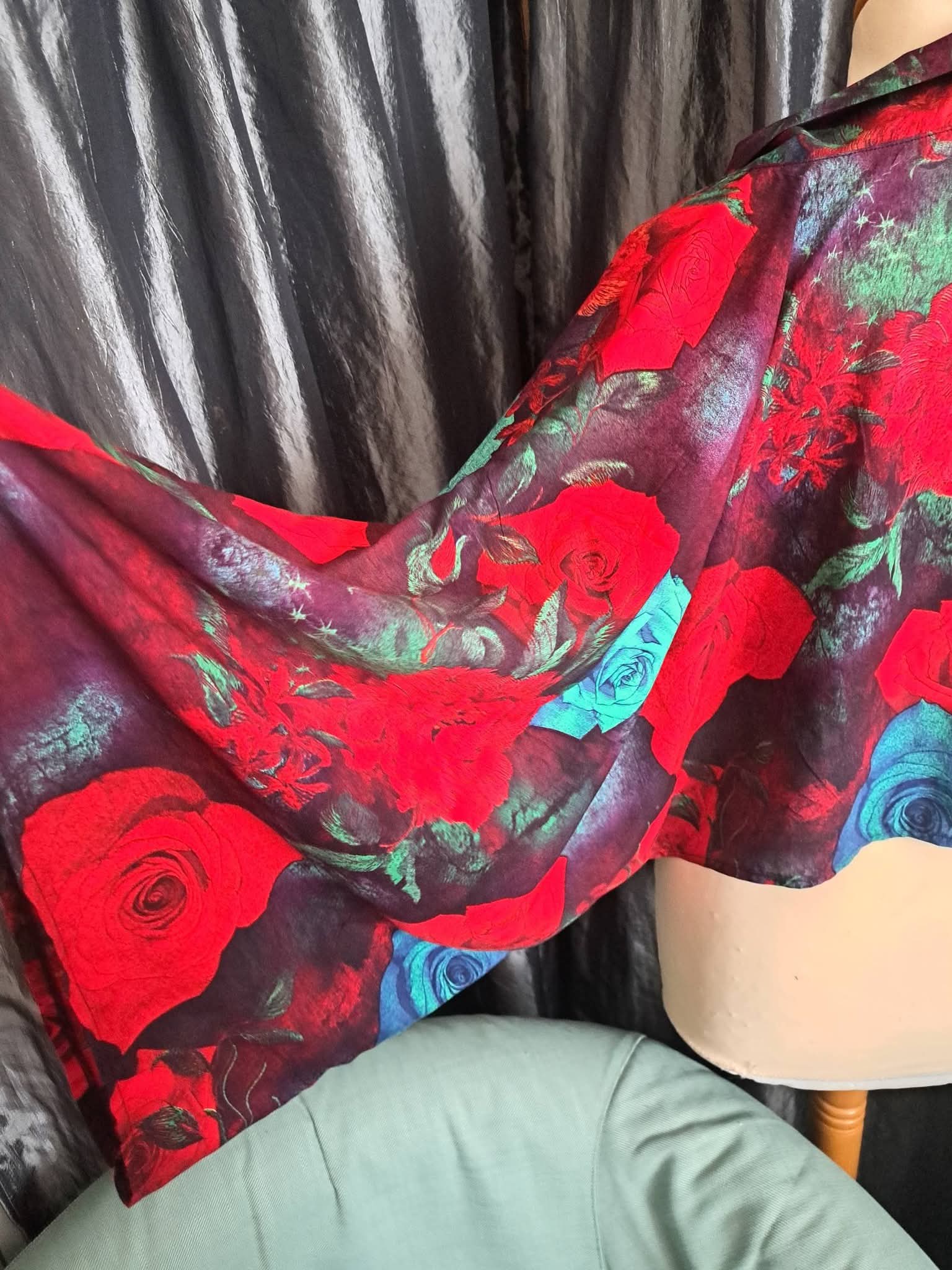 Mini-Kimono - Taille Unique - Rose nocturne – Image 5