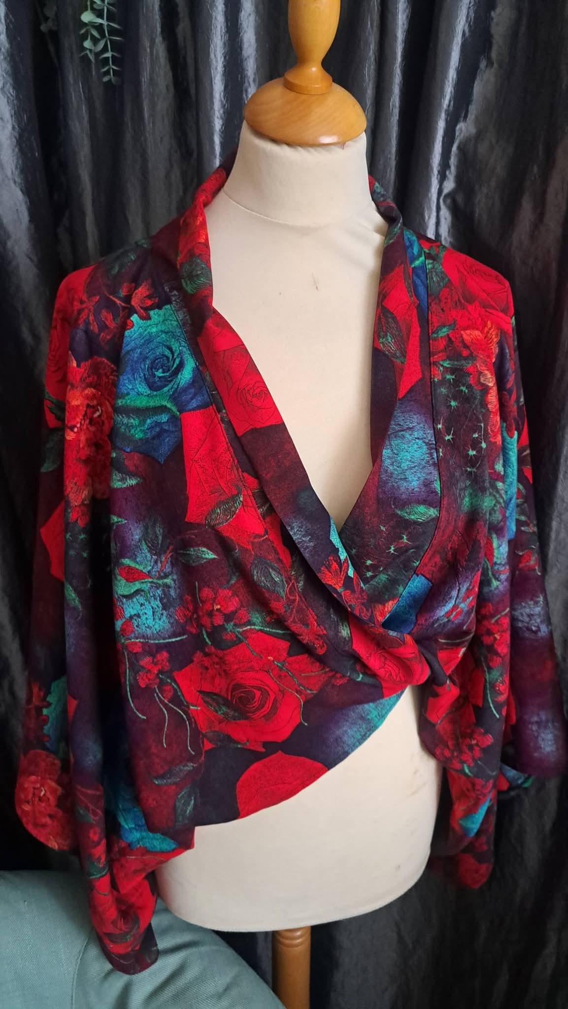 Mini-Kimono - Taille Unique - Rose nocturne – Image 7