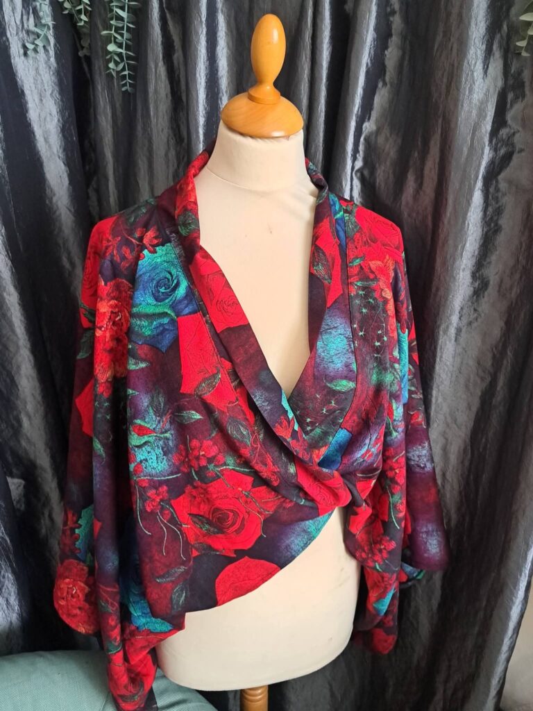 Mini-Kimono - Taille Unique - Rose nocturne