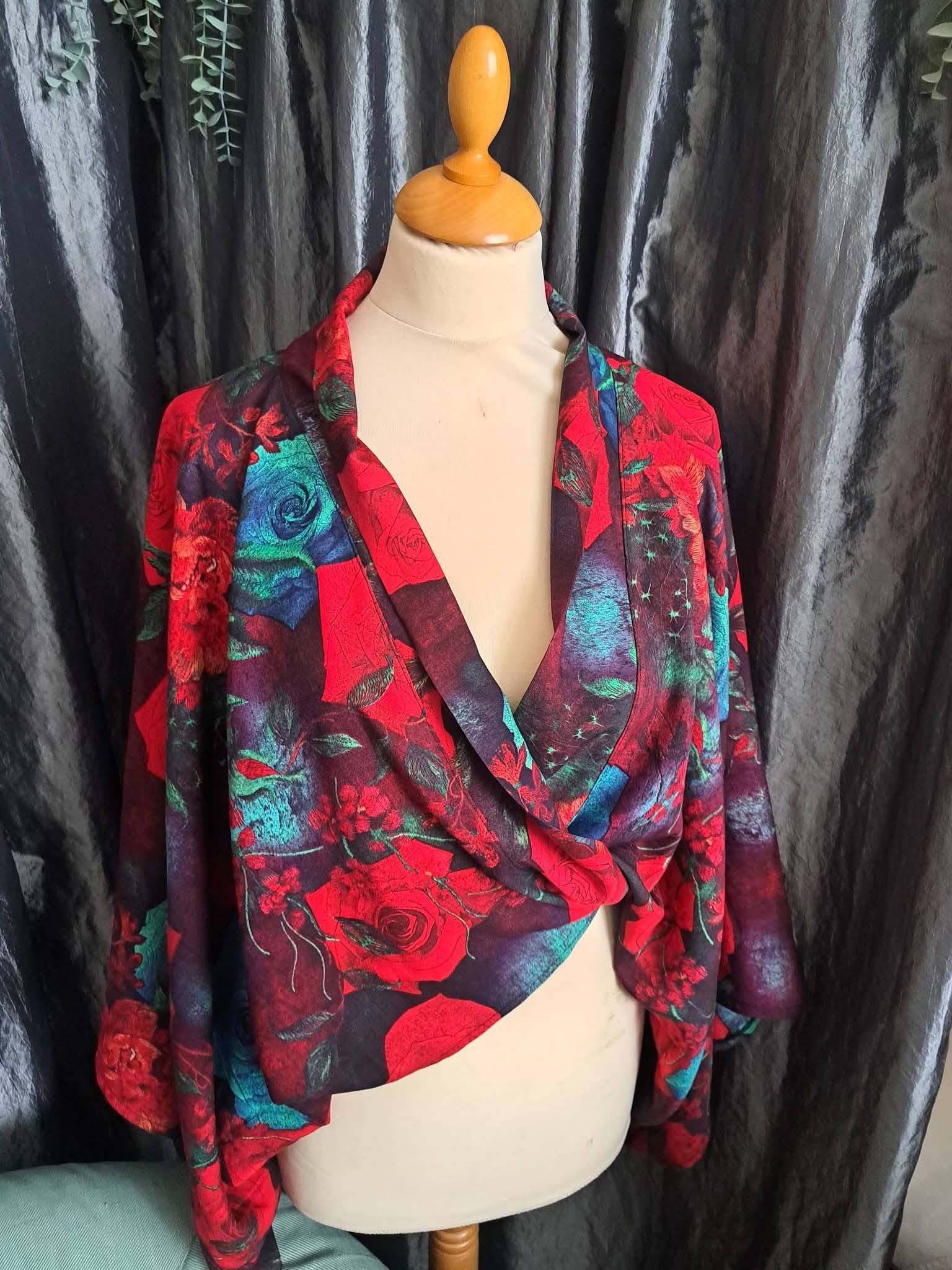 Mini-Kimono - Taille Unique - Rose nocturne