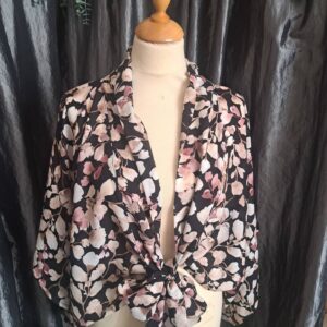 Mini-Kimono - Taille Unique - Fleurs de cerisier