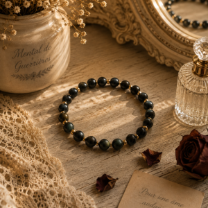 Bracelet obsidienne - Collection Mental de Guerrières