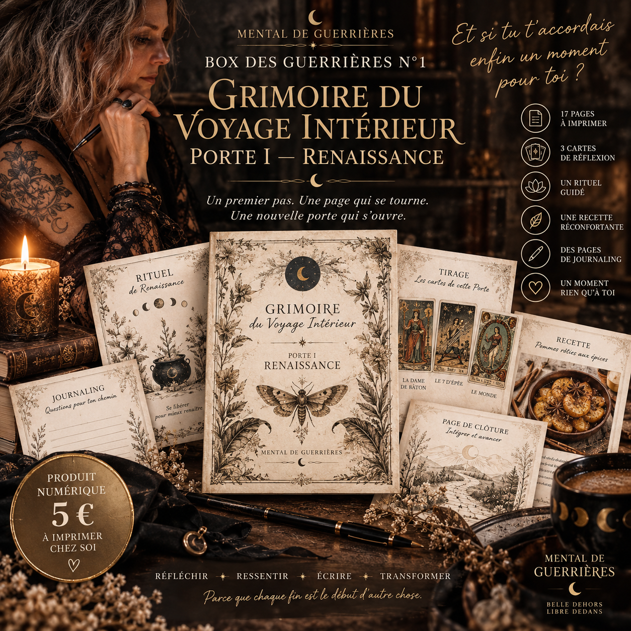 Grimoire du Voyage Intérieur — Porte I : Renaissance